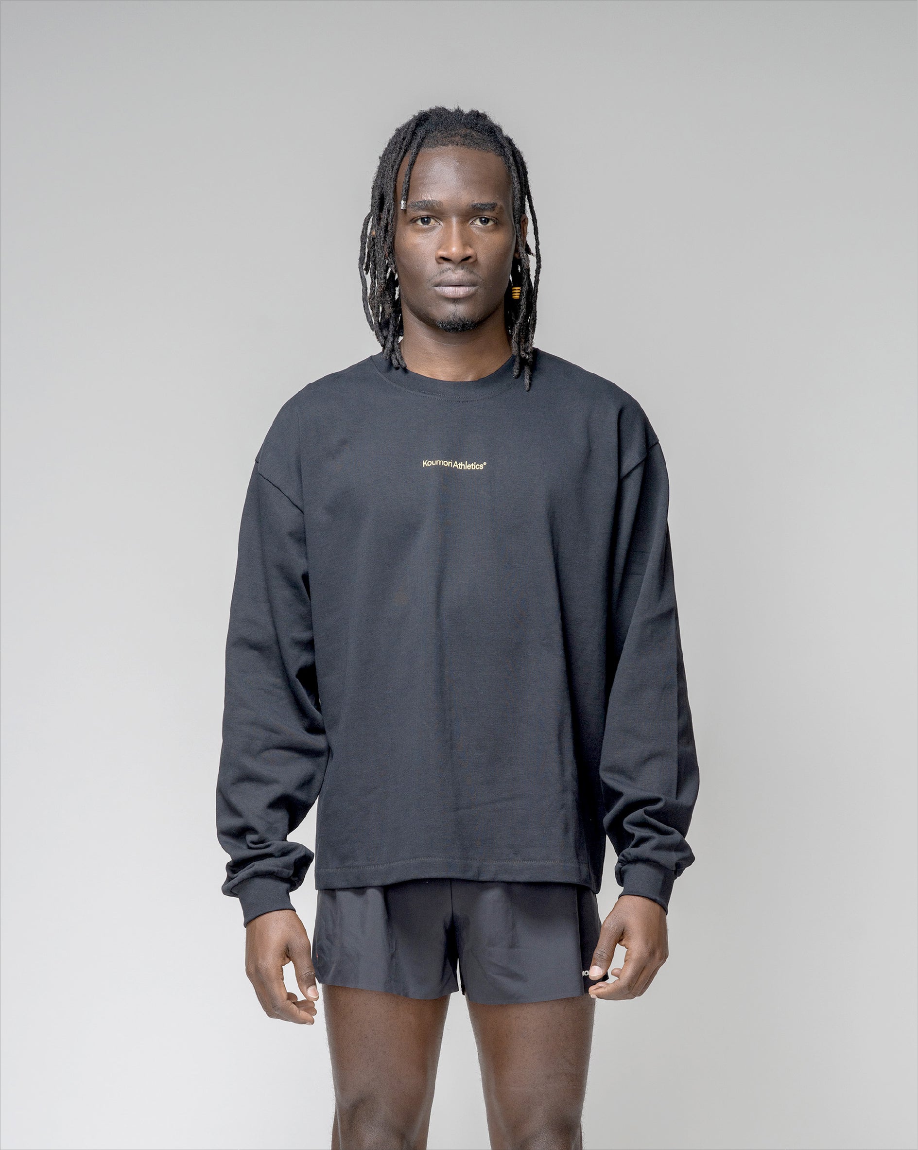 Running Motion Regular Long Sleeve Black