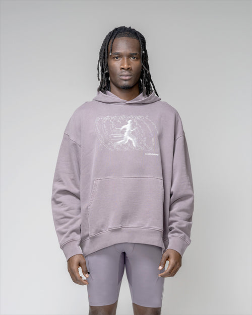 Sudadera Running Motion Lila