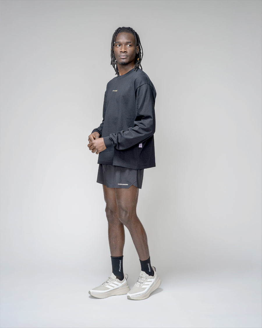 Running Motion Regular Long Sleeve Black